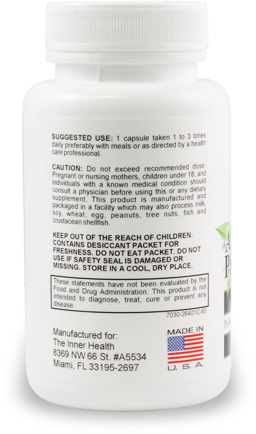 USA Made product mark on packaging