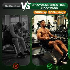 Athlete performing training while using creatine capsules