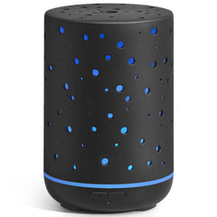 InnoGear 150ml ceramic diffuser in black, front view