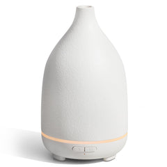 InnoGear 150ML ceramic oil diffuser with white base — front view