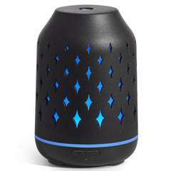 Top view of InnoGear 150ml ceramic diffuser in black