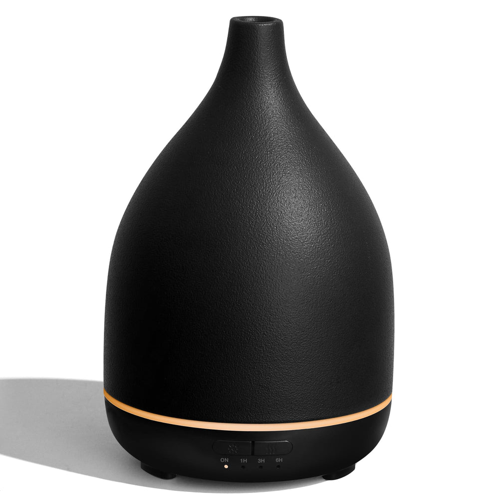InnoGear ceramic oil diffuser 300ml black - front view