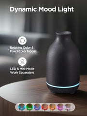 diffuser used as humidifier and night light in a room setting