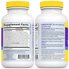 Third-party testing badge for probiotics