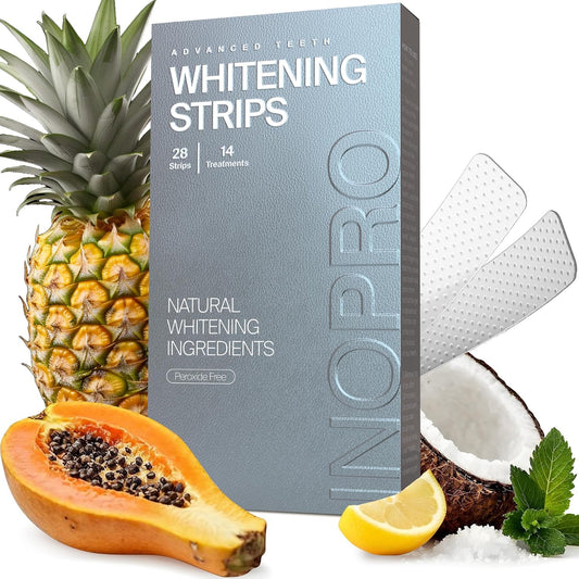 InoPro Teeth Whitening Strips Kit box front