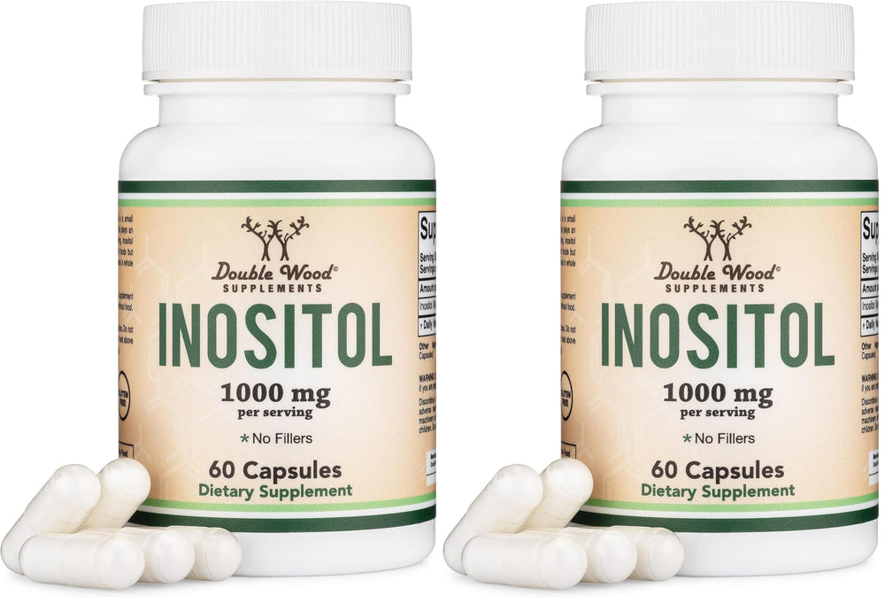 Inositol 1000mg capsules bottle – product hero image