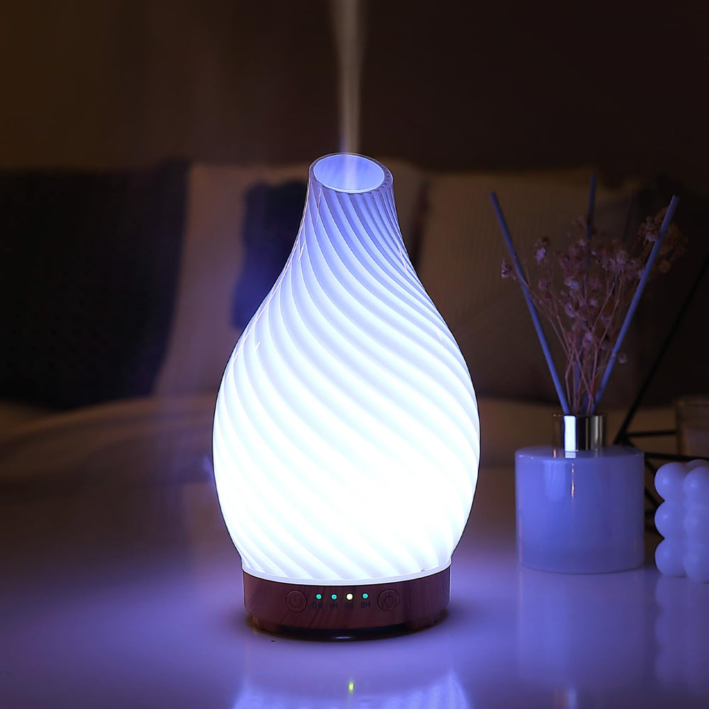 Seven-color ambient lighting on diffuser
