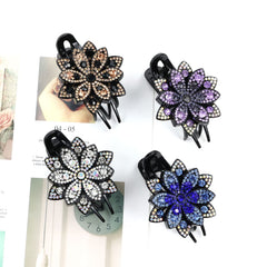 inSowni four pack flower hair claws shown in packaging