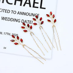 inSowni vintage red crystal accessory suits wedding parties