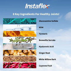 Supplement facts panel of Instaflex Joint Support