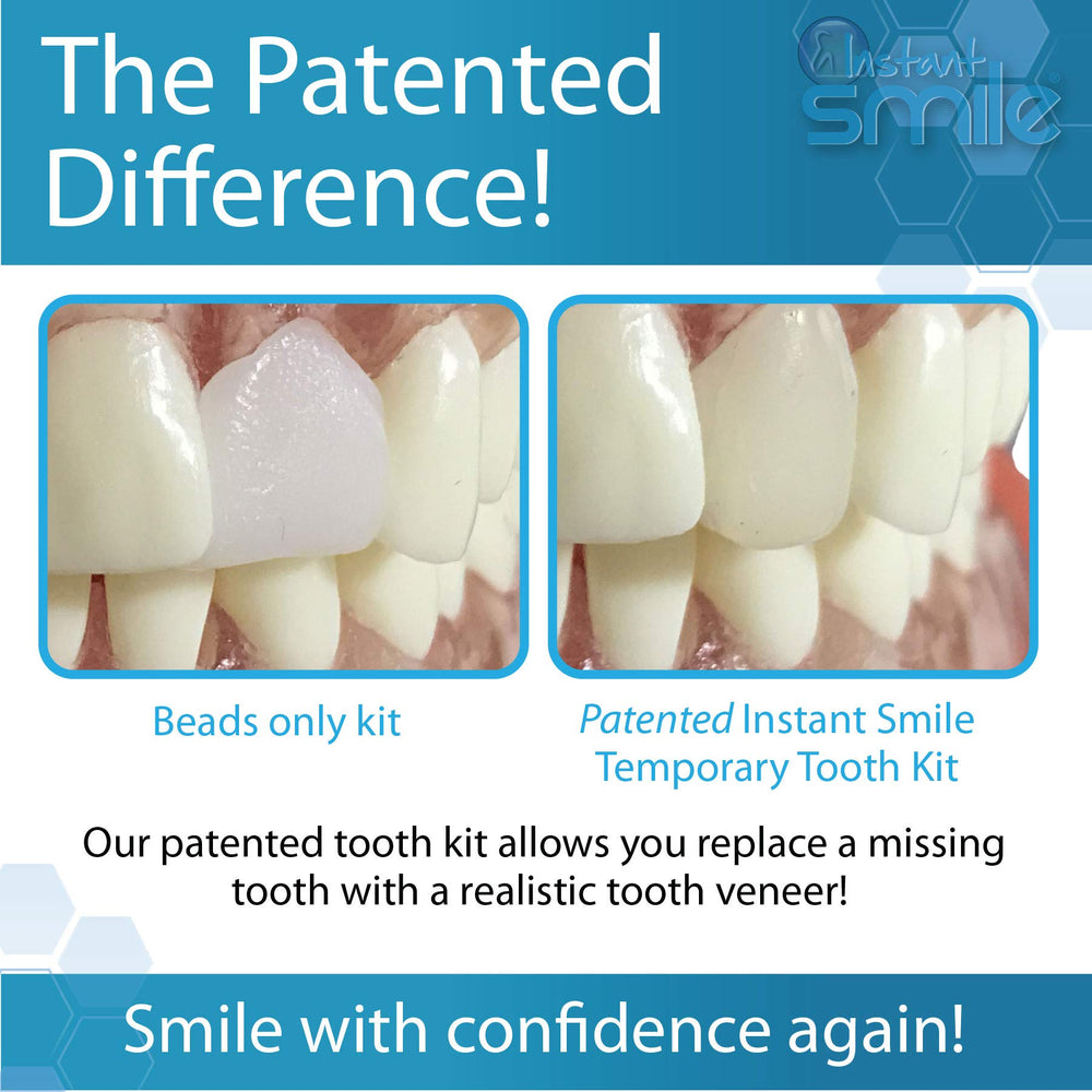 Shaping and trimming tools included with Instant Smile kit