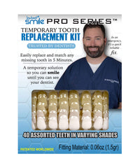Instant Smile Pro-Series temporary tooth kit – front view