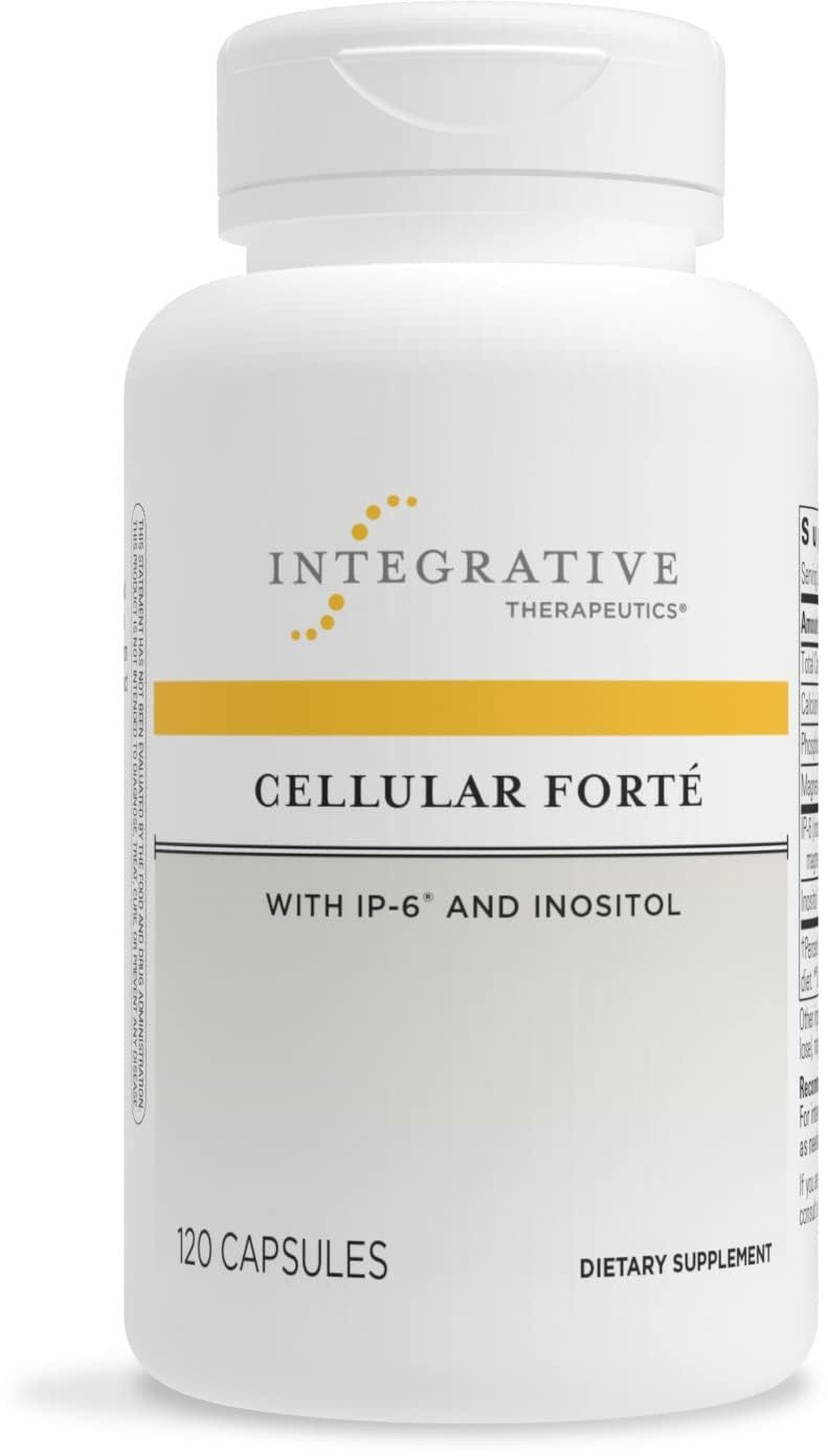 Bottle of Integrative Therapeutics Cellular Forte 120 capsules