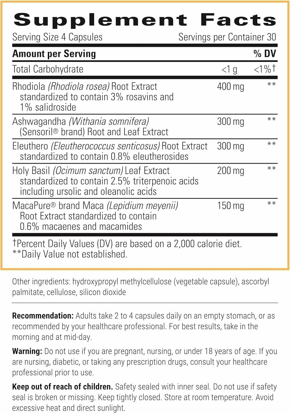 Integrative Therapeutics HPA Adapt bottle