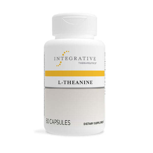 Integrative Therapeutics L-Theanine bottle front label