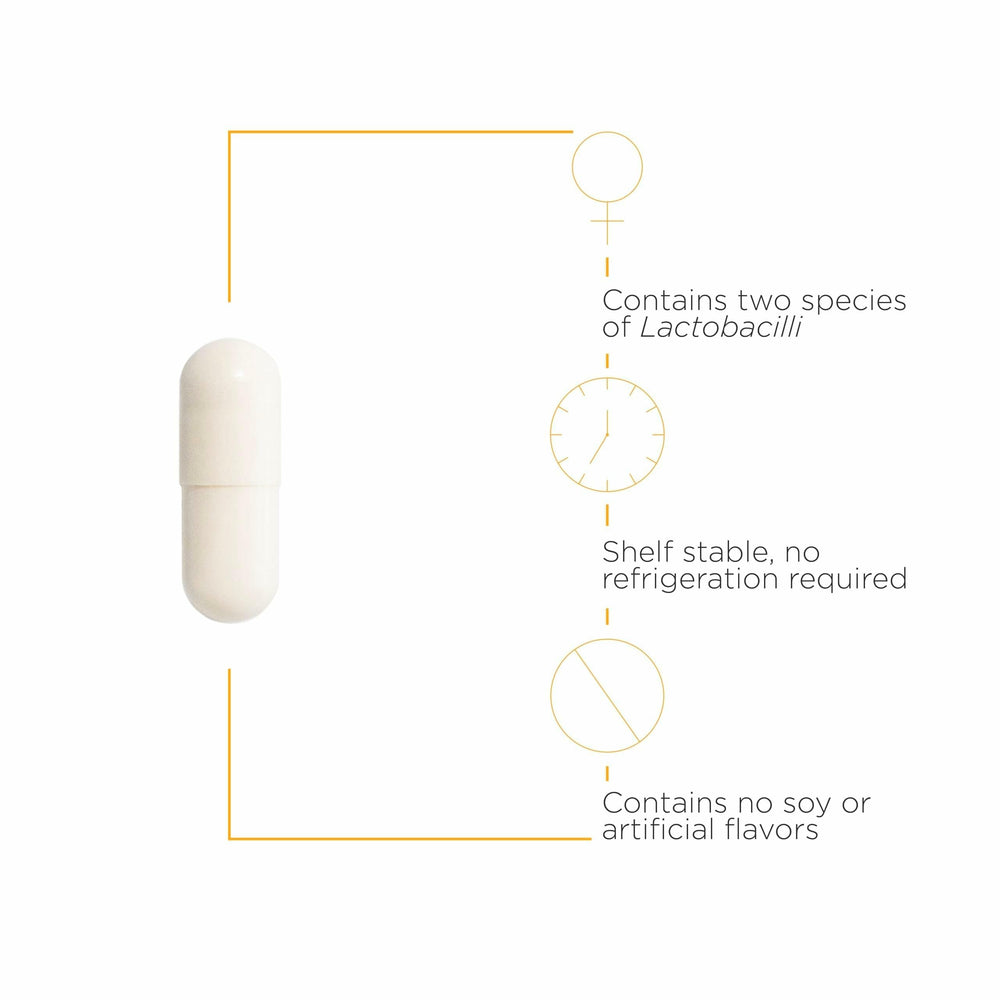 Illustration of Lactobacillus rhamnosus GR-1 and Lactobacillus reuteri RC-14 strains