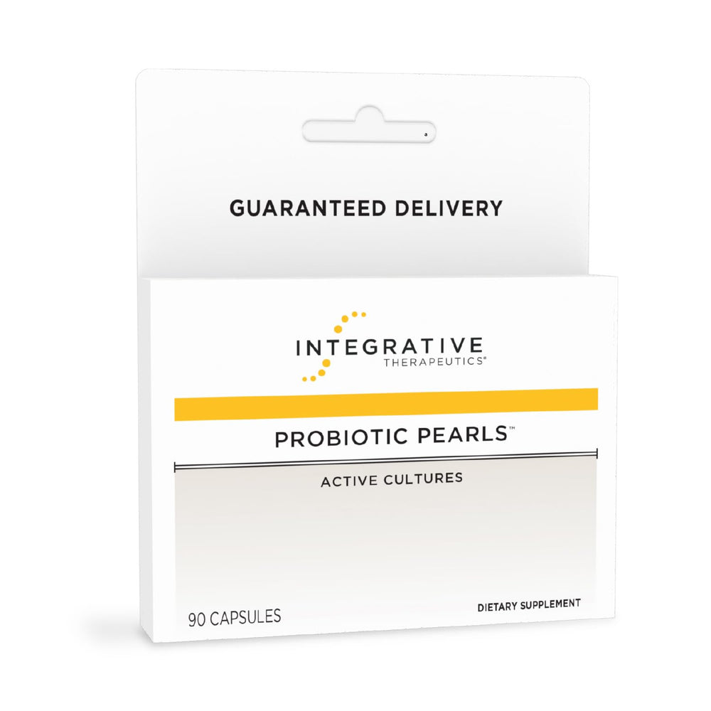 Front label of Integrative Therapeutics Probiotic Pearls 90-count