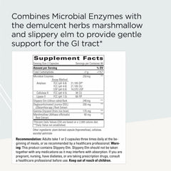 Similase Sensitive Stomach capsules shown, dairy-free and vegan