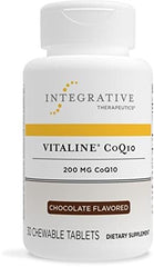 Bottle of Vitaline CoQ10 - 30 chocolate chewable tablets