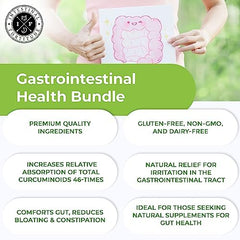Non-GMO dairy-free digestive health bundle packaging