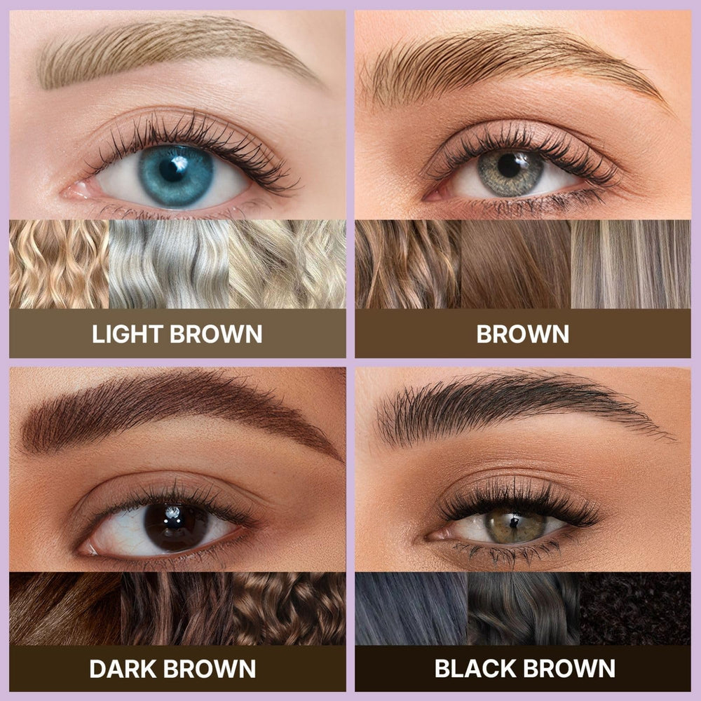 intoo you eyebrow pencils universal shades match many brow tones.