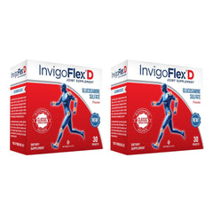 InvigoFlex D Classic Formula glucosamine sulfate powder bottle label