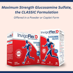 Detailed label showing glucosamine sulfate 1500mg per serving
