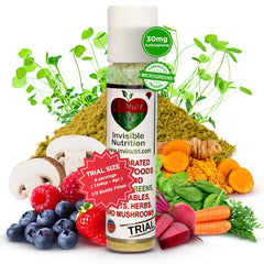 InviNutri Microgreens multivitamin powder packaging