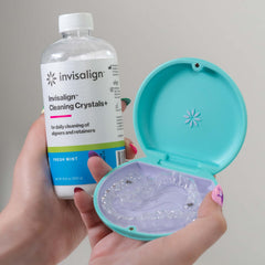 Invisalign Cleaning Crystals+ with Ultrasonic Cleaner