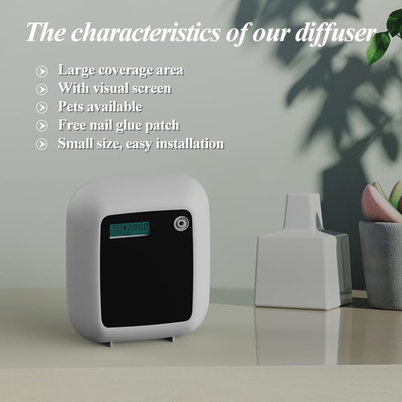 invnd aroma diffuser hotel lobby scene with premium fragrance