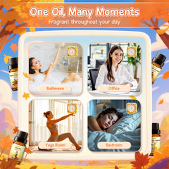 INWICOPH Autumn Fragrance Oils Set Forest Pine 10ml bottle