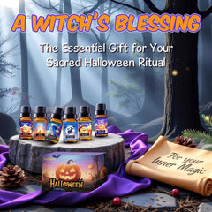 Gift-ready packaging for INWICOPH Halloween Fragrance Oils
