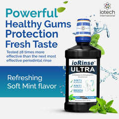 ioRinse Ultra 1L bottle side view