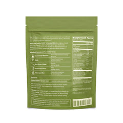 Nootropic drink powder with matcha, adaptogens like ashwagandha and Mucuna pruriens
