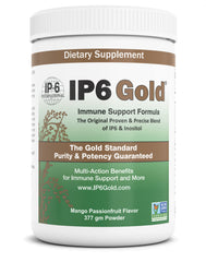 IP-6 Gold Mango Passionfruit flavor powder bottle