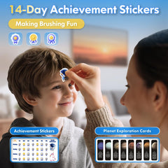 IPX7 waterproof and BPA-free kids toothbrush
