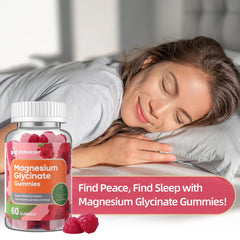 Gluten-free vegan magnesium glycinate gummies