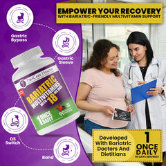 Chewable multivitamin for bariatric patients with 18 mg iron