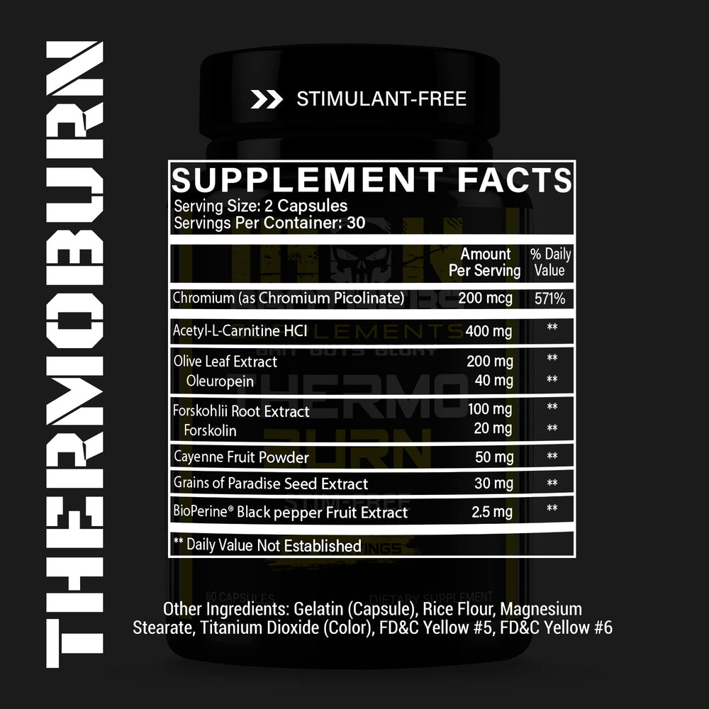 Non-stimulant, keto-friendly fat burner packaging