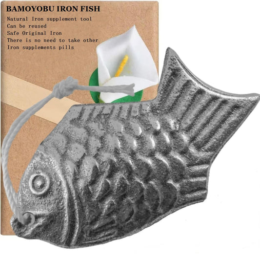 Original Iron Fish cooking tool made from iron casting