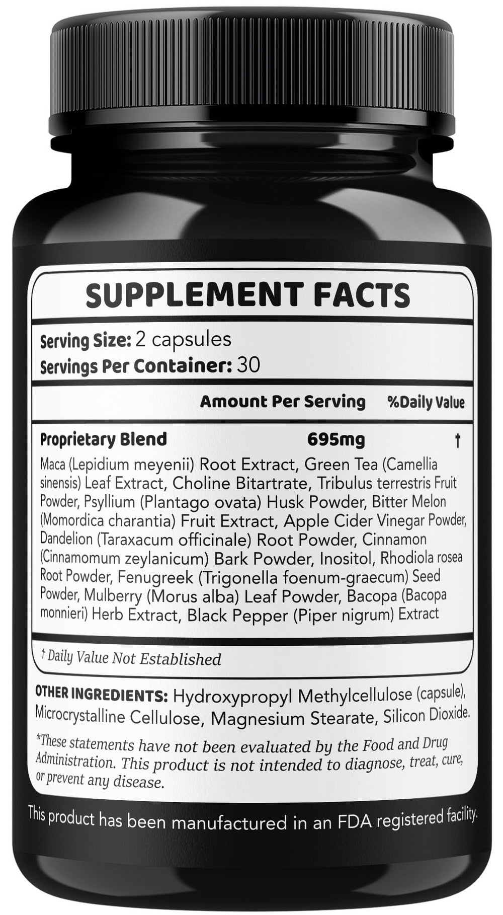 Iron Horse Pro bottle with 60 capsules visible