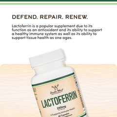 Comparison of iron sources: lactoferrin vs ferrous sulfate