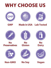 Made in USA in GMP-certified facility