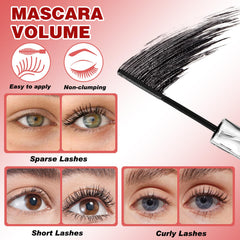 Waterproof Iron Wand Mascara keeps lashes smudge-proof through daily activities