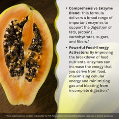 Illustration of digestion support for fats, proteins and carbohydrates