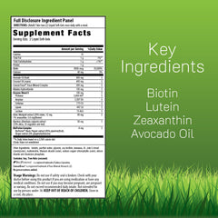 Hair, skin & nails health benefits from Biotin-6000-60 formula