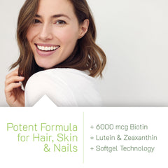 Lutein and Zeaxanthin included in Biotin-6000-60 formula