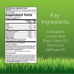 Front view of Irwin Naturals CLA Lean Fat Reduction bottle