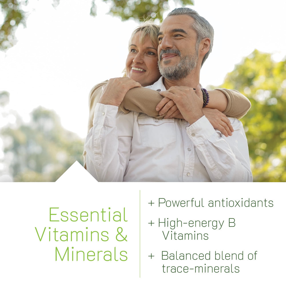 Daily essential nutrient support image showing Only One Liquid-Gel Multi Without Iron