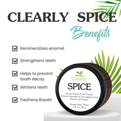 Close-up of natural ingredients: bentonite clay, calcium carbonate and baking soda